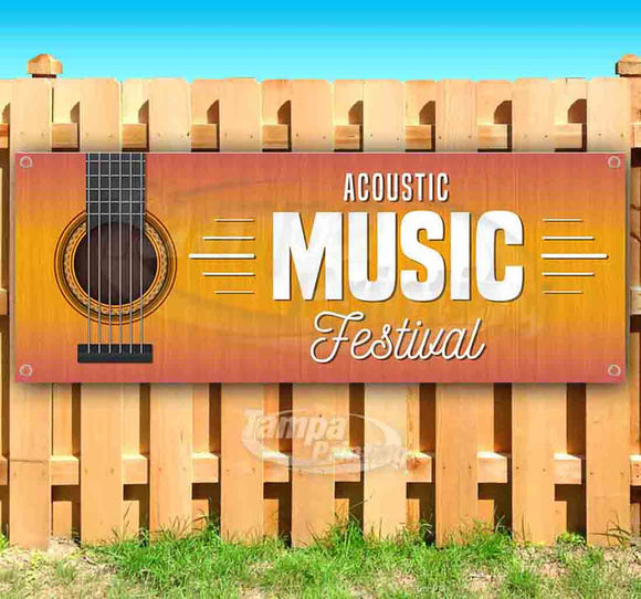 Acoustic Music Festival Banner