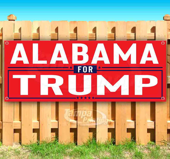Alabama For Trump Banner