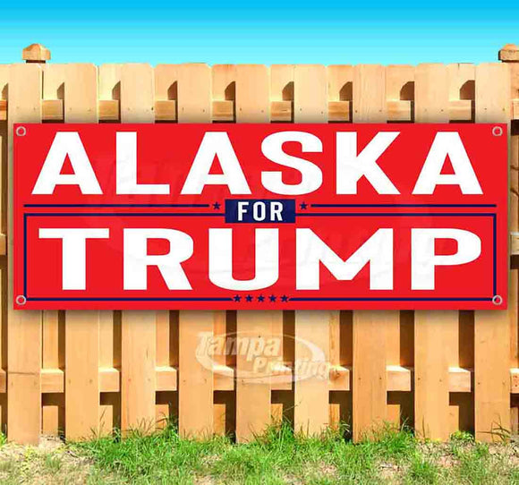 Alaska For Trump Banner