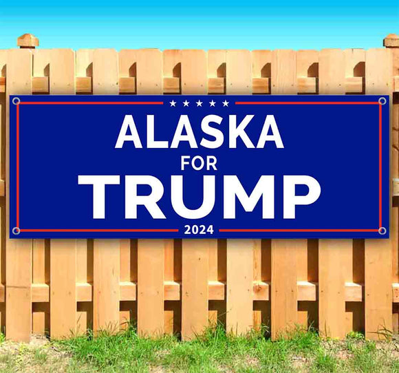 Alaska For Trump 2024 Banner