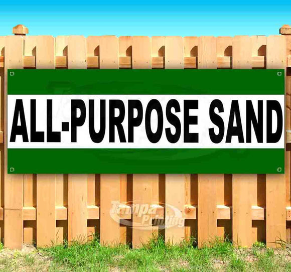 All Purpose Sand Banner