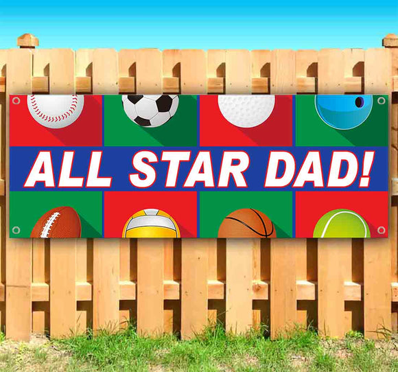 All Star Dad Banner