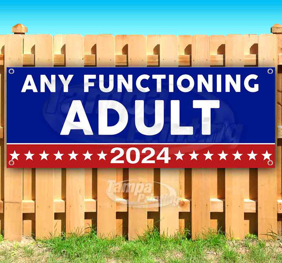 Any Functioning Adult 2024 Banner