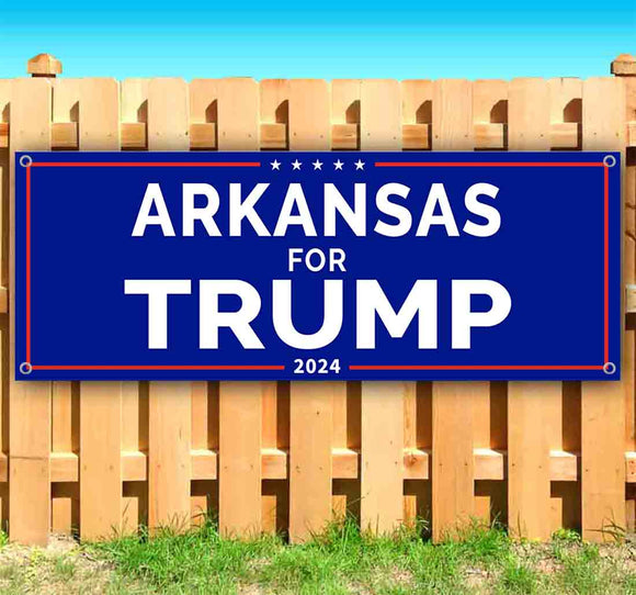 Arkansas For Trump 2024 Banner