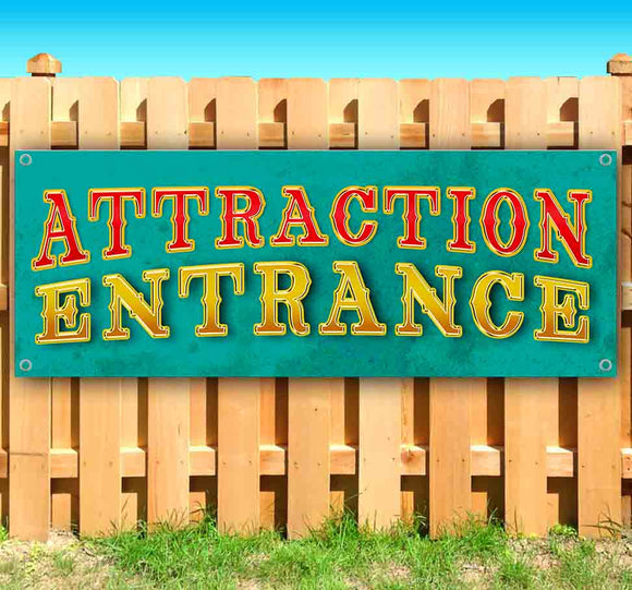 Attraction Entrance Banner