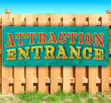 Attraction Entrance Banner