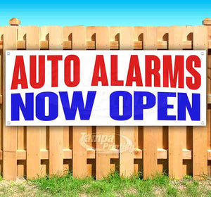 Auto Alarms Now Open Banner