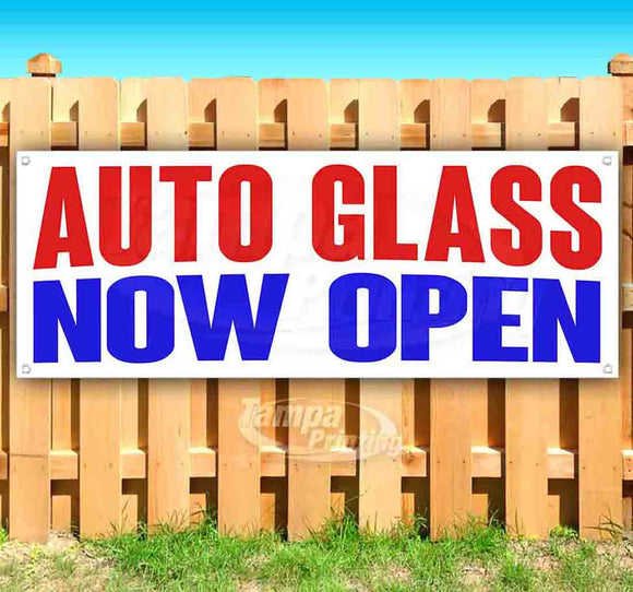 Auto Glass Now Open Banner