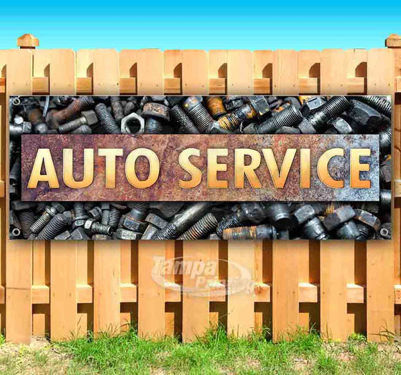 Auto Service Nuts & Bolts Banner