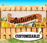 Autumn Festival Pumpkin Banner