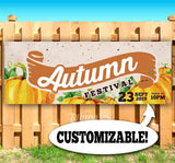 Autumn Festival Pumpkin Banner