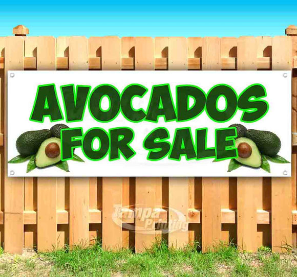 Avocados For Sale Banner
