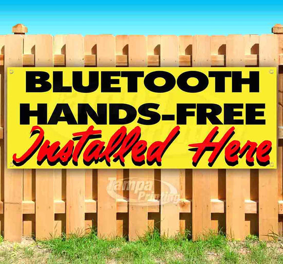 Bluetooth Hands-Free Installed Here Banner