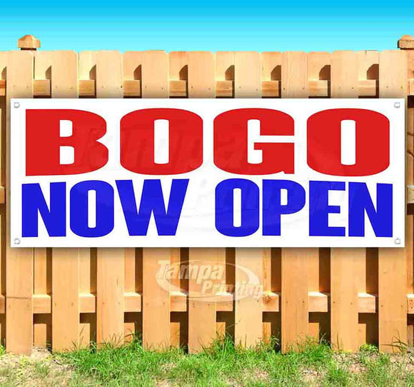 BOGO Now Open Banner