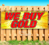 We Buy Gold Banner