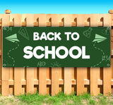 Back To School Chalk Board Banner