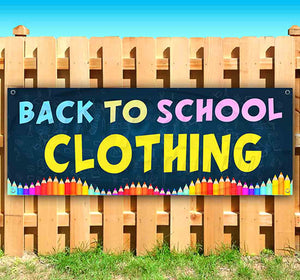 Back To School Clothing Banner