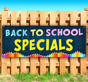 Back To School Specials Banner