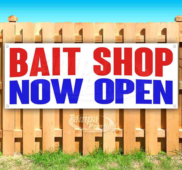 Bait Shop Now Open Banner