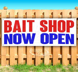 Bait Shop Now Open Banner