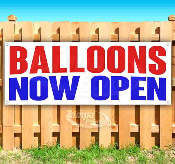 Balloons Now Open Banner