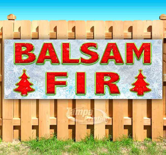 Balsam Fir Banner