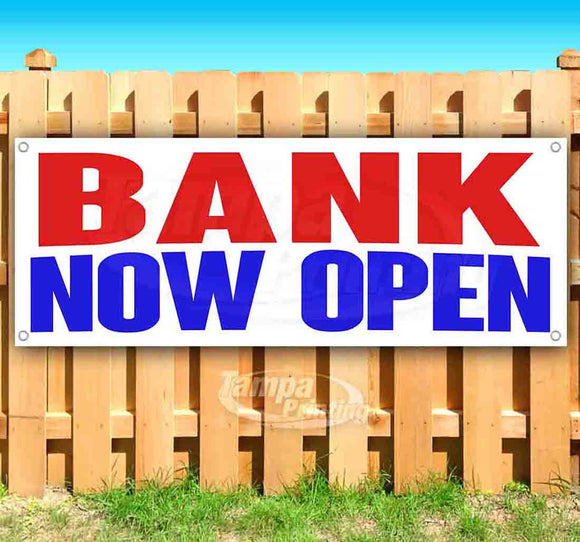 Bank Now Open Banner