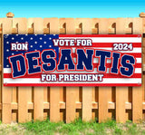 DeSantis 2024 Flag Curve Banner