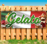 Gelato Italian Banner