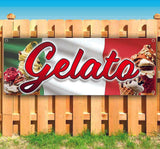 Gelato Italian Banner