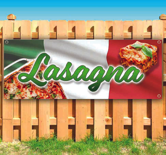 Lasagna Italian Banner