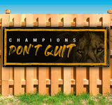 Lion Champions Don't Banner
