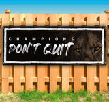 Lion Champions Don't Banner