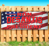 Ron DeSantis for President 2024 Flag Banner