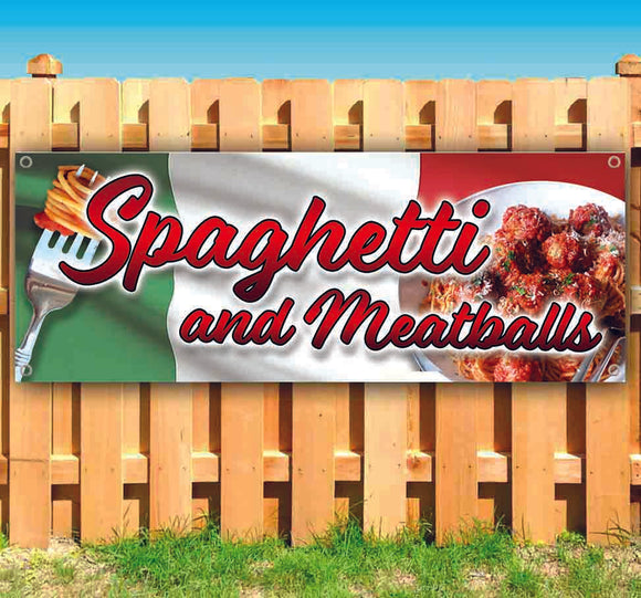Spaghetti Meatballs Banner