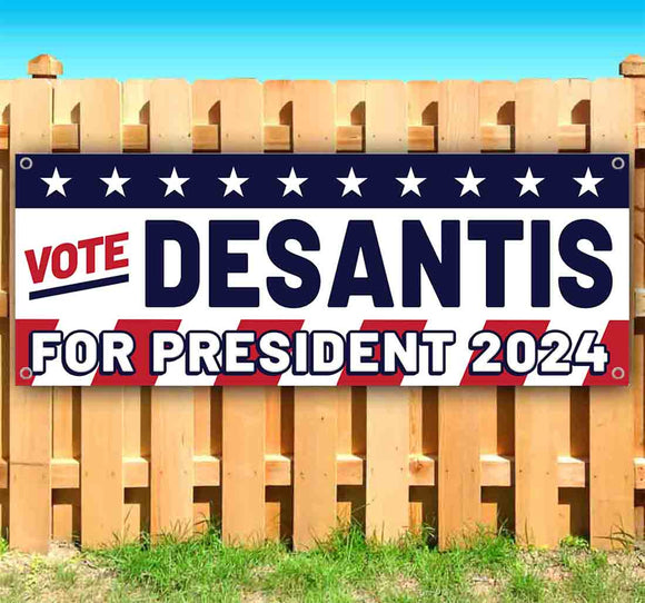 Vote DeSantis President 2024 Banner
