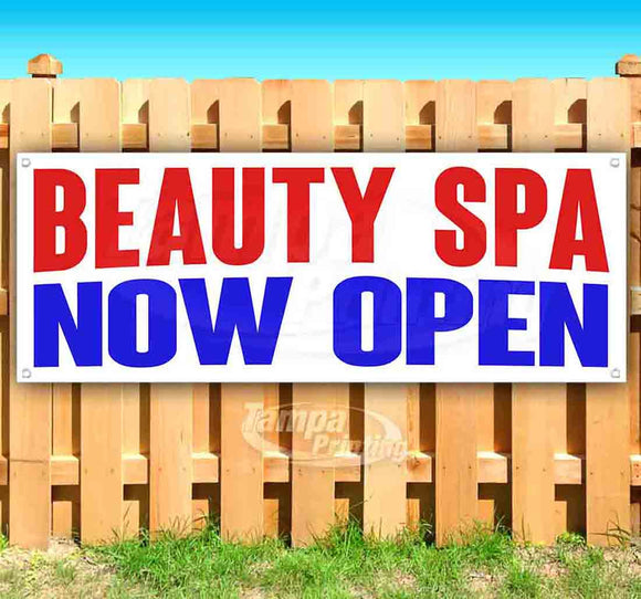 Beauty Spa Now Open Banner
