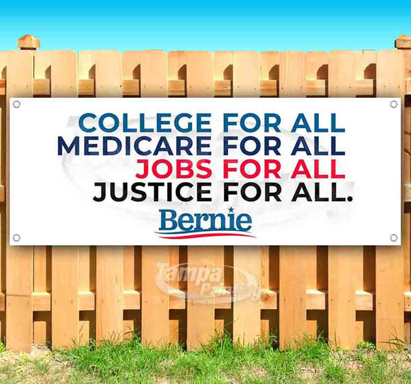 Bernie For All Banner