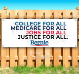 Bernie For All Banner