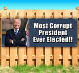 Most Corrupt President Banner