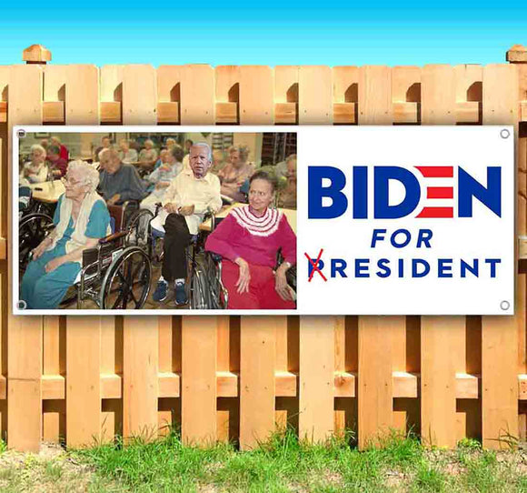 Biden For Resident Banner
