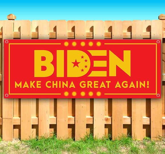 Biden Make China Great Again Banner