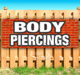 Body Piercings BW Banner