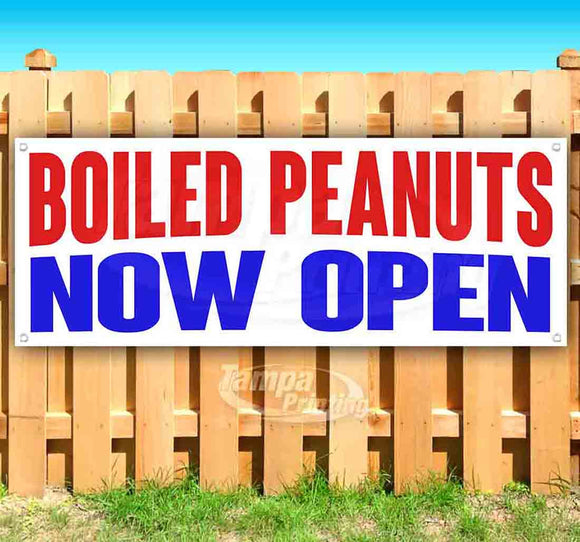 Boiled Peanuts Now Open Banner