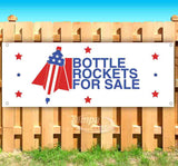 Bottle Rockets For Sale Patriotic Banner