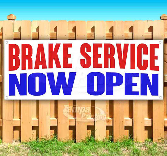 Brake Service Now Open Banner