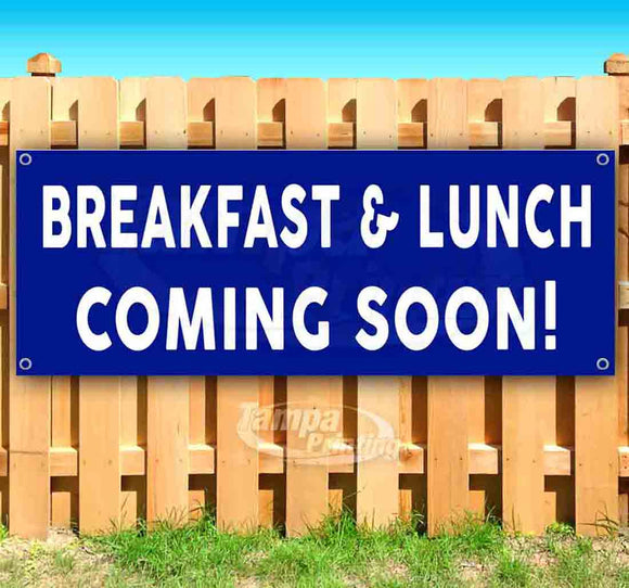 Breakfast & Lunch Coming Soon Banner