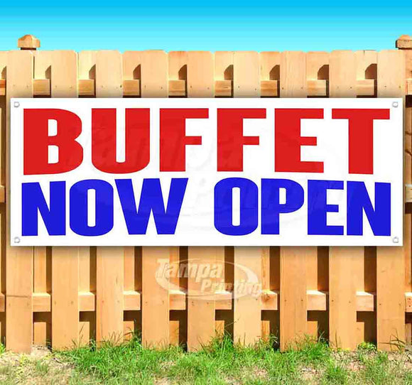 Buffet Now Open Banner