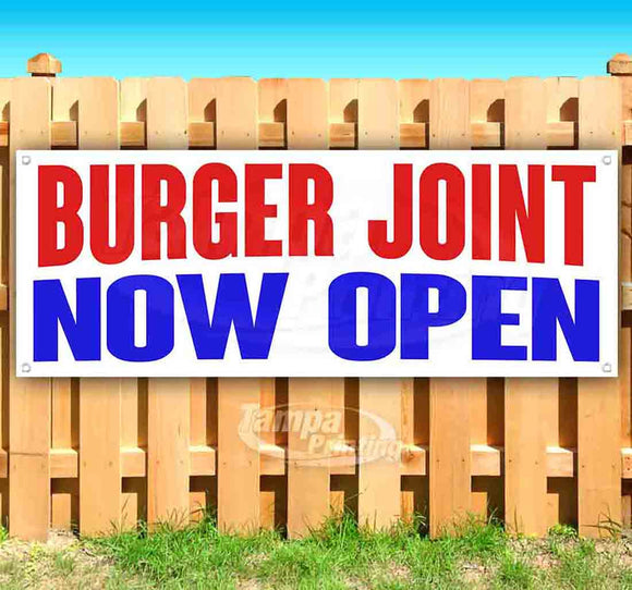 Burger Joint Now Open Banner
