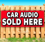 Car Audio Sold Here Banner